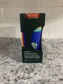 Brand new Starbucks color changing cups