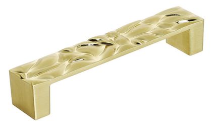 Brand New  5" (128mm) Centers Pull in Brushed Gold.  ( Pieces 5 ) Online Sell for $22.29 Each