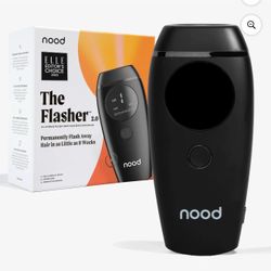 Nood Flasher 2.0 - IPL Laser Hair Removal Device for Women & Men - Pain-Free & Permanent Results