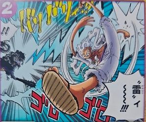 Luffy Gum- Gum Lightning