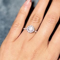 Moissanite Ring 