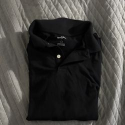 Black Polo Tee Shirt 