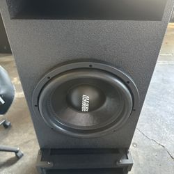 Sundown SA Classic V1 12” Sub Bass Package + Ground Shaker Competition Ported Box