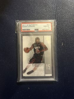 Kawhi Leonard Psa 10 Rookie Card