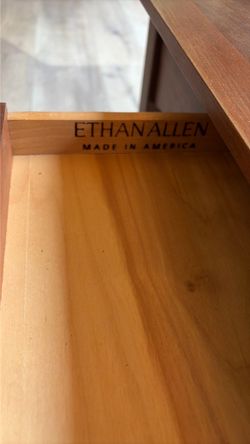 Ethan Allen Coffee Table Solid Cherry Wood