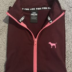 PINK Pullover Thin Sweatshirt