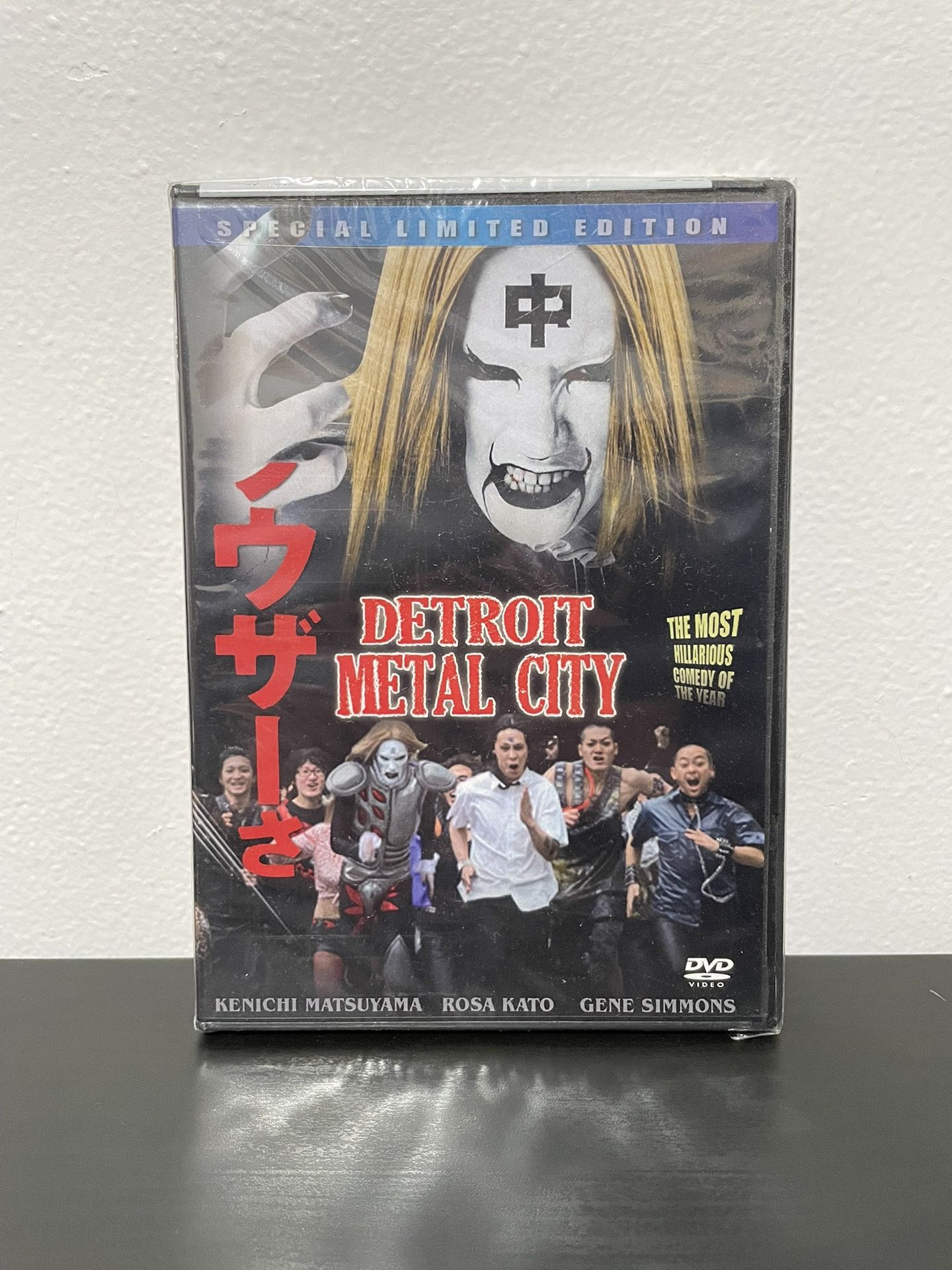 Detroit Metal City DVD NEW SEALED Gene Simmons RARE Japanese Live Action 2008