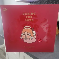 POP MART Crybaby “Crying For Love” Plush Gift Box — Brand New / Sealed 