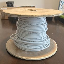 Southwire RG6 Coaxial Cable - 18 AWG CCS Dual Shield - ~192 Feet Left - White