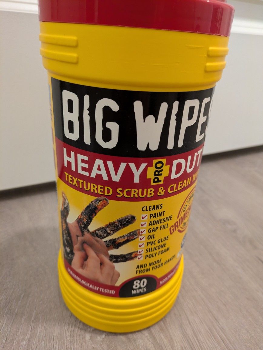 LAST CHANCE! Big Wipes Heavy Duty Pro+