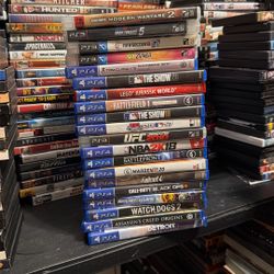 PS3/ps4 Games 