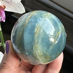 Blue Onyx Sphere