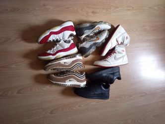 Jordans and nikes