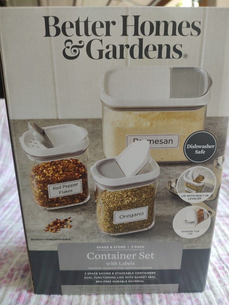 Better Homes And Gardens Container Set New