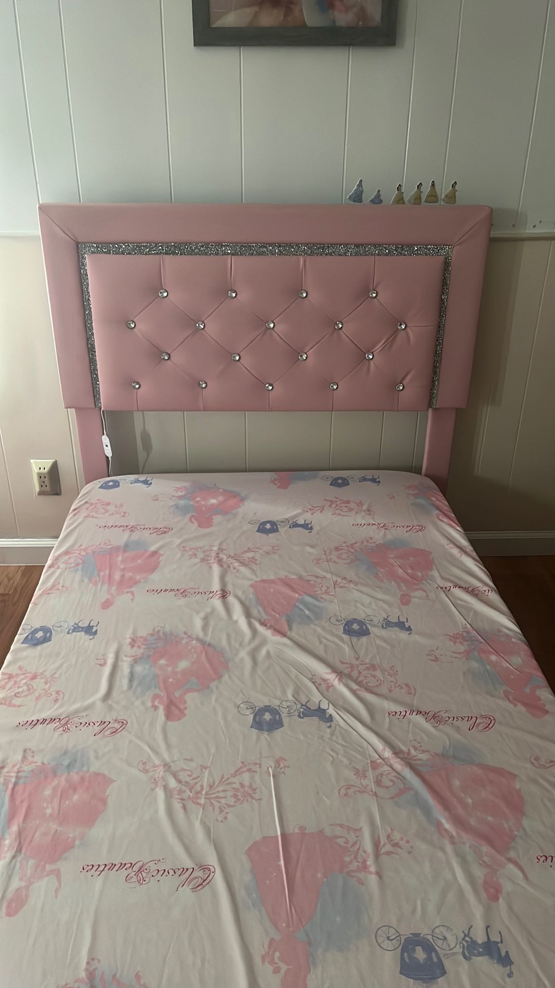 Twin Pink Bed