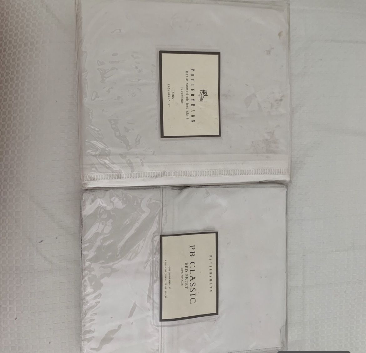 Pottery Barn Bed Skirts King $30 And Queen Size $25