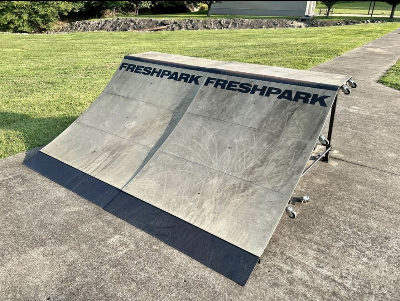 FreshPark Half Quarter Pipe Ramps