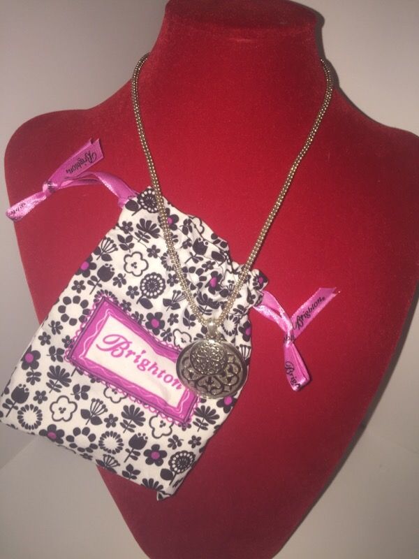 Brighton sterling silver Ferrara charm necklace new