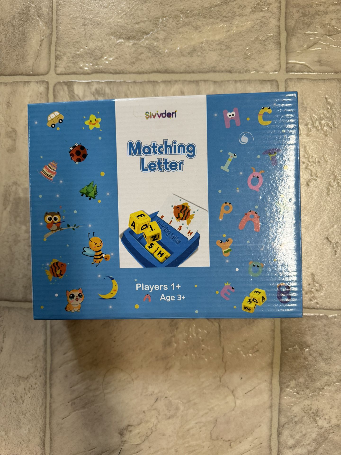 Educational Toys, Matching Letter Game