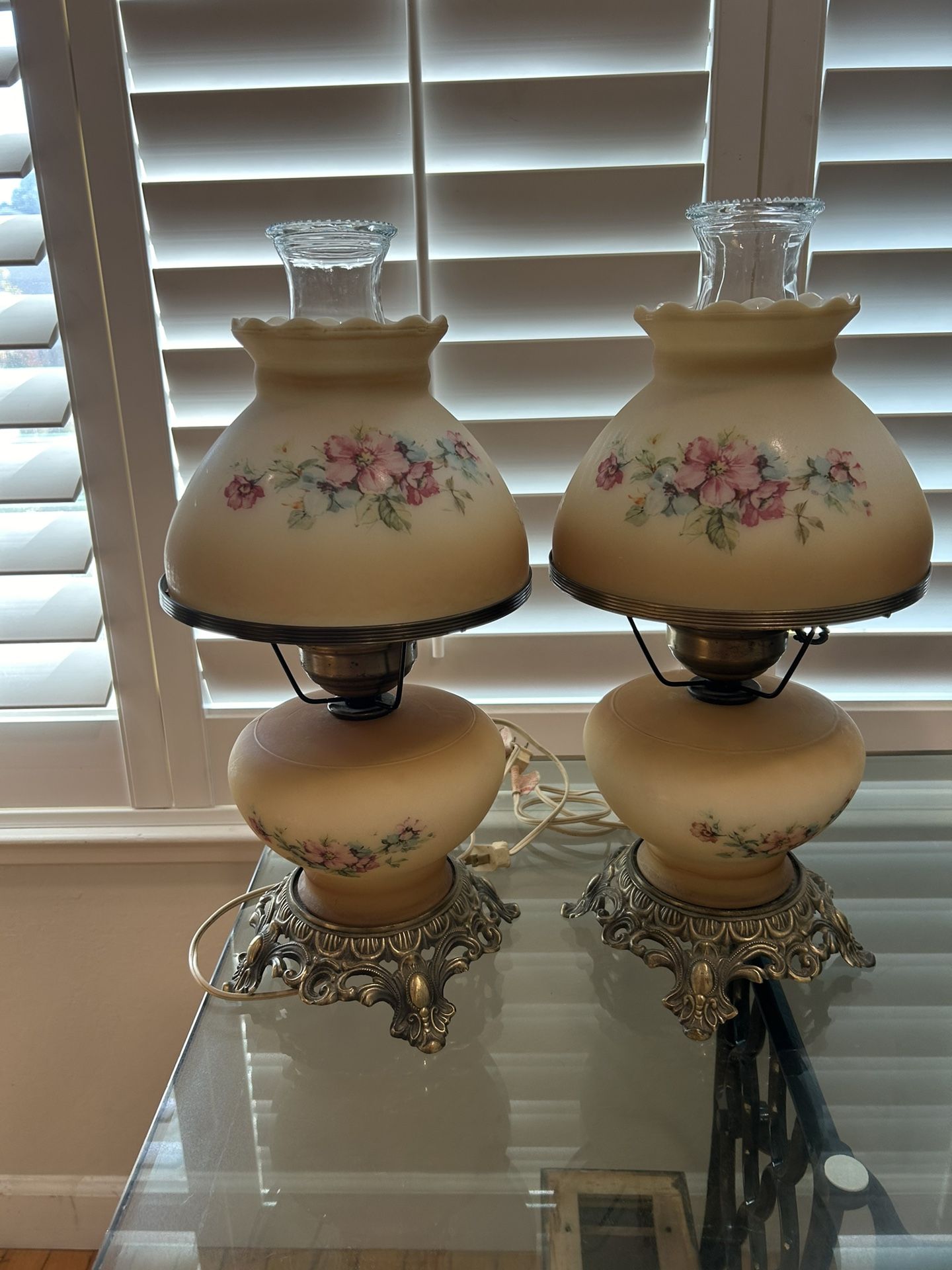Antique table lamps