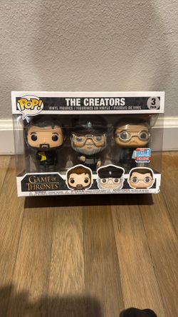 Game Of Thrones The Creators 3 PackFunko Set