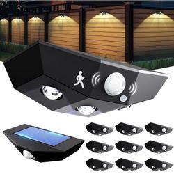 Solar Fence Lights 12 Pack