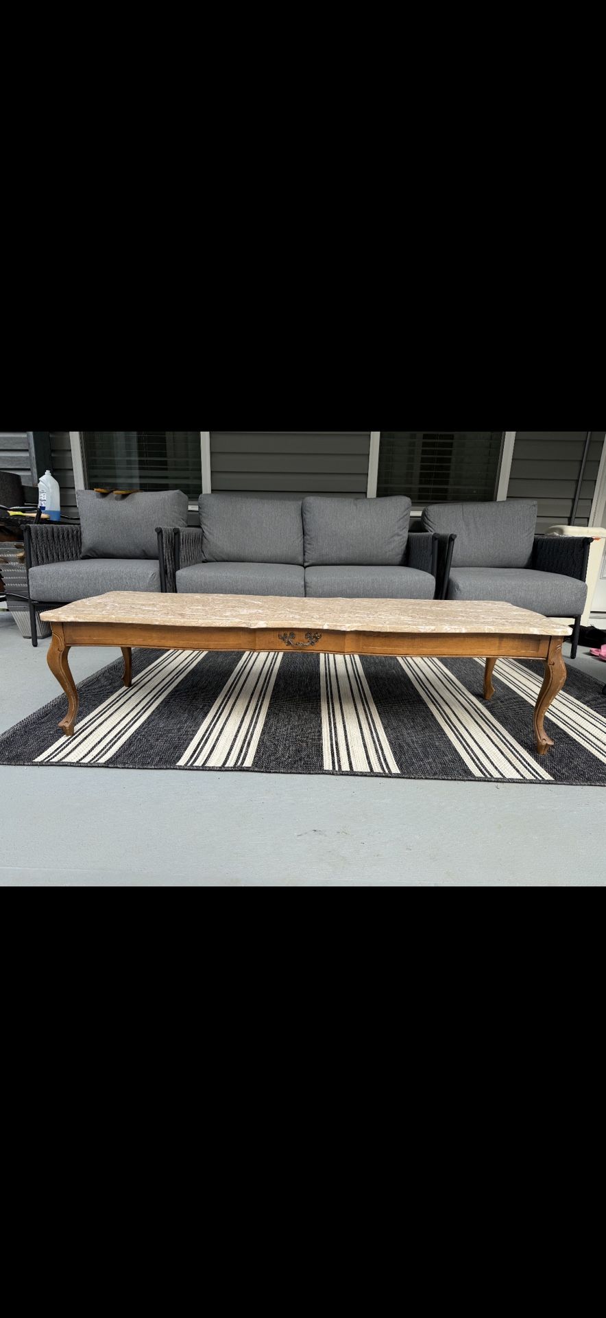 Marble Top Coffee Table