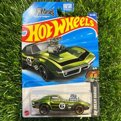 Hot Wheels Monkey Garage Corvette Stingray #HotWheels #CorvetteStingray