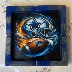 Dallas Cowboys Large Ashtray | Football Fan Collectible | Sports Fan Gift