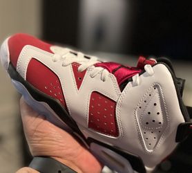 Jordan Retro 6 Carmine Carmines GS 6y In Hand