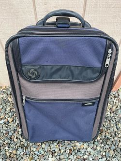 Suitcase on wheels