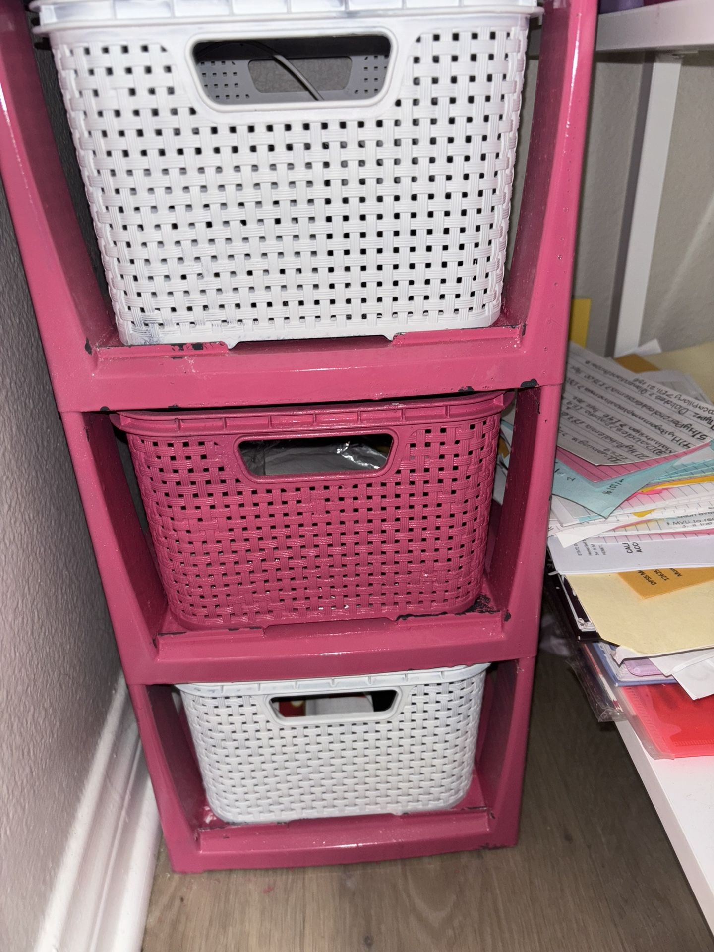 plastic storage shelf unit(MOVING EVERYTHING MUST GO LOOK ON PAGE FOR MORE FURNITURE!)