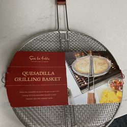 New Sur La Table Quesadilla Grilling Basket 