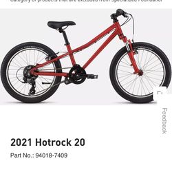 Specialized HotRock 20 Unisex Bike Gently Used