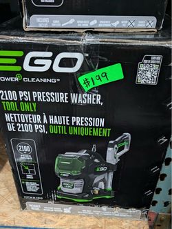 Ego 2100PSI Pressure Washer