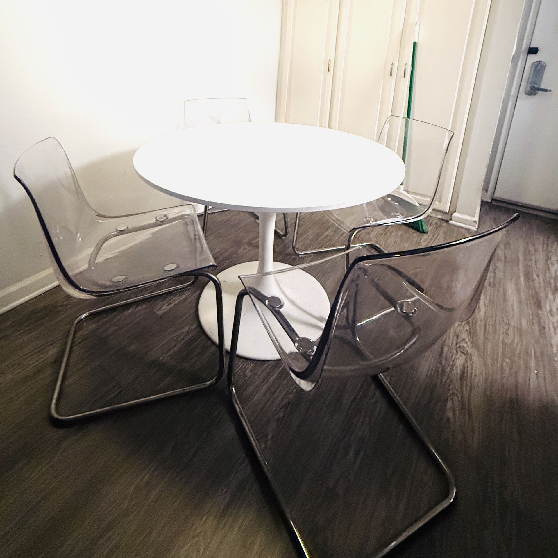 IKEA Docksta Table & Tobias Chairs