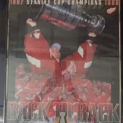 Vintage Detroit Red Wings Stanley Cup Memorabilia 