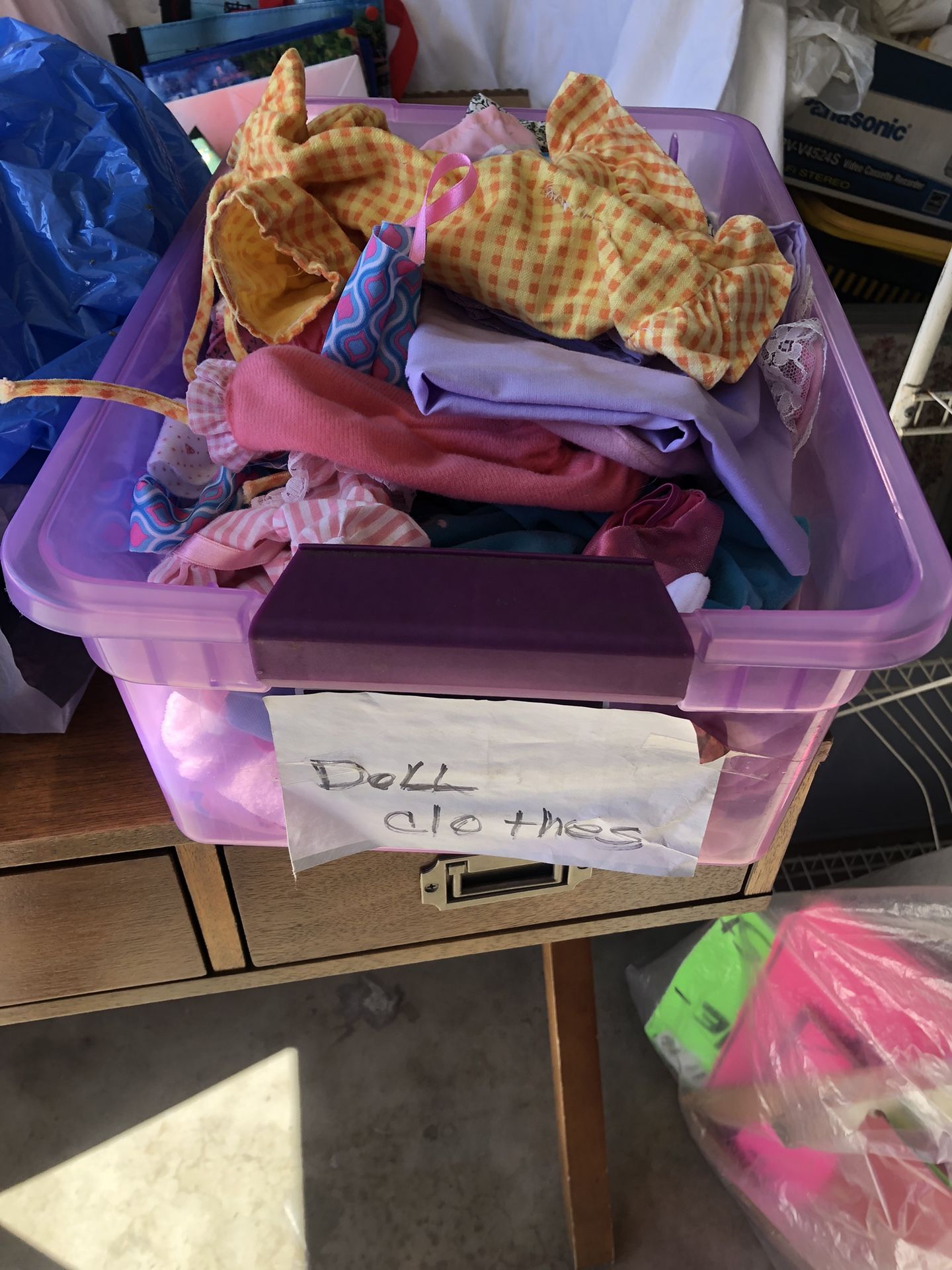 Doll Clothes…$2,00