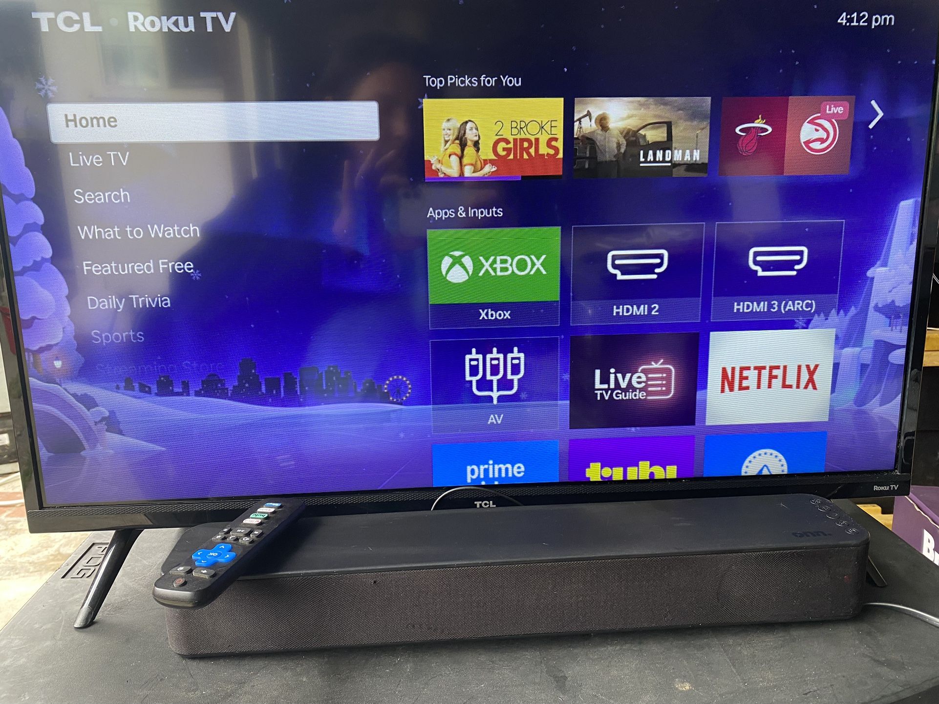 Tv Smart Tv Roku Tv TCL 32 Inches Smart Tv Roku Tv MAKE AN OFFER!