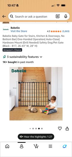 Baby gate