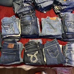 Name Brand Womens Jeans Closet Clean Out 