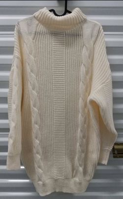 Shein Turtleneck Sweater Dress Ladies Size S