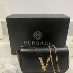 GENUINE VERSACE MINI CROSS BODYBAG w/box! 