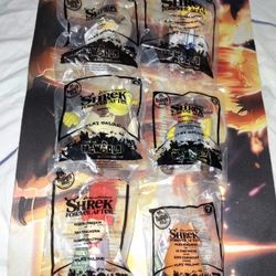 2010 MCDONALD'S HAPPY MEAL LOT OF 6 SHREK FOREVER AFTER TOY...NEW...ADULT OWNED AND KEPT IN A SMOKE FREE HOME...$20...