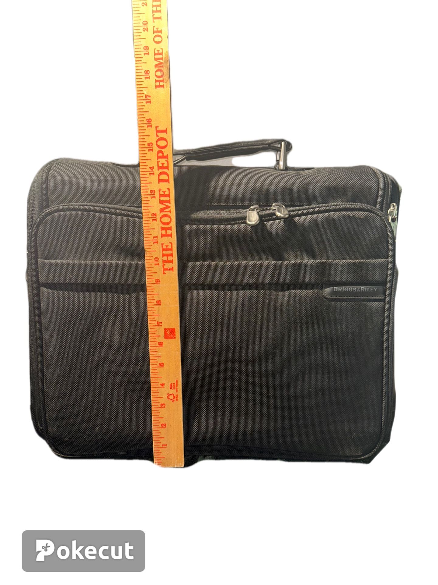 BRIGGS & RILEY Durable Nylon Large Commute Business Rolling Briefcase BB148-4