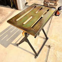 20” X 30” Adjustable Steel Welding Table 