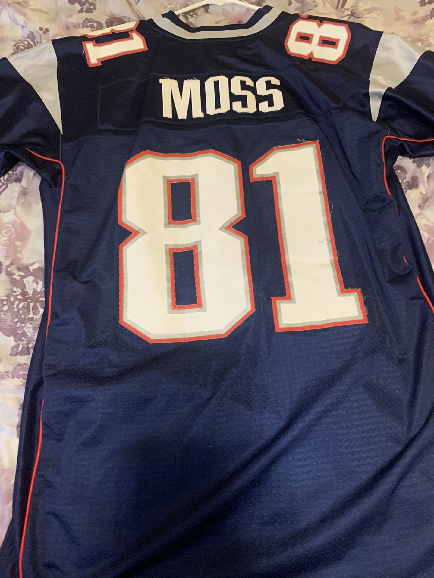 Patriots Randy Moss jersey