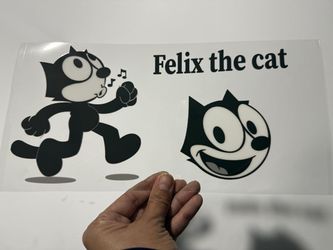 Felix The Cat UV Sticker