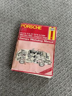 Porsche 911 2.0 Thru 3.2 Coupe And Targa Repair Manual