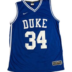 Nike Duke Blue Devils Henry Coleman III #34 Blue Jersey Sz Medium Elite